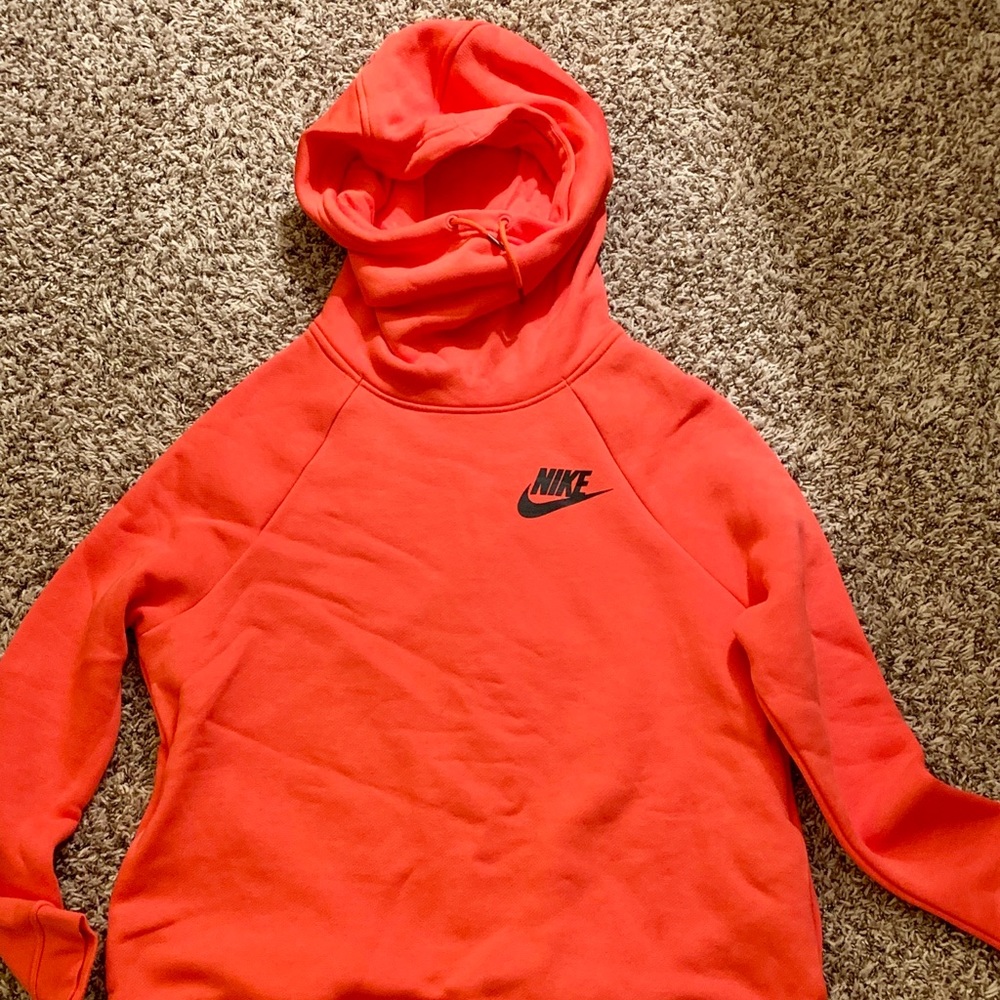 Nike wide neck hoodie, new!